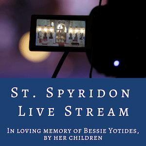 St. Spyridon Live Stream